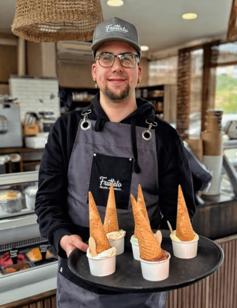 Fruttato Gelato e coffe - Ruta de las cafeterias sustentables